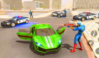 New Iron Rope hero – Vegas Crime City Simulator captura de pantalla 2