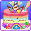Unicorn keukenchef: dessertbak