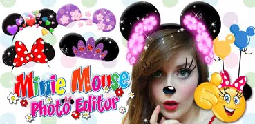 Minny Mouse Adesivos para Foto 🎀 Editor de Fotos