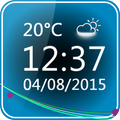 Minimal Clock Widget