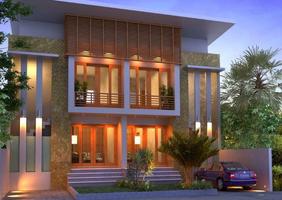تصميم الحد الأدنى منزل طابقين تصوير الشاشة 2