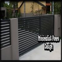 پوستر Minimalist Fence Design