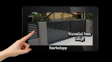 Minimalist Fence Design স্ক্রিনশট 1