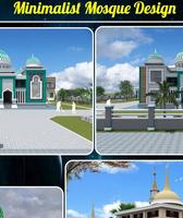 Minimalistische Moschee Design Plakat