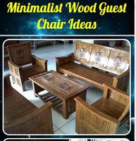 Minimalist Wood Guest Chair Id ภาพหน้าจอ 1