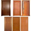 ミニマリストの木製ドアのデザイン