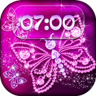 Diamant Schmetterling Sperre Zeichen