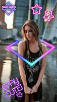 برنامه‌نما Neon Lights Photo Montage عکس از صفحه