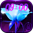 Neon Rosen Sperrbildschirm
