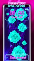 Neon Rosen Sperrbildschirm Screenshot 2