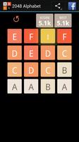 2048 Alphabet Affiche