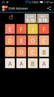 2048 Alphabet capture d'écran 2