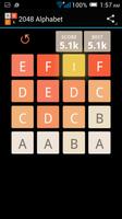 برنامه‌نما 2048 Alphabet عکس از صفحه