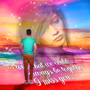 Tu Me Manques ❣ Cadre Photo Avec Citations APK