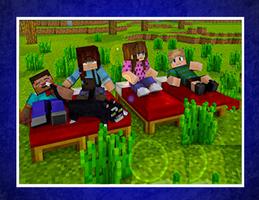 Happy Family Minecraft mod imagem de tela 1