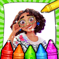 Madrigal Coloring For Encanto