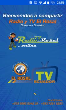RADIO Y TV EL ROSAL ECUADOR poster