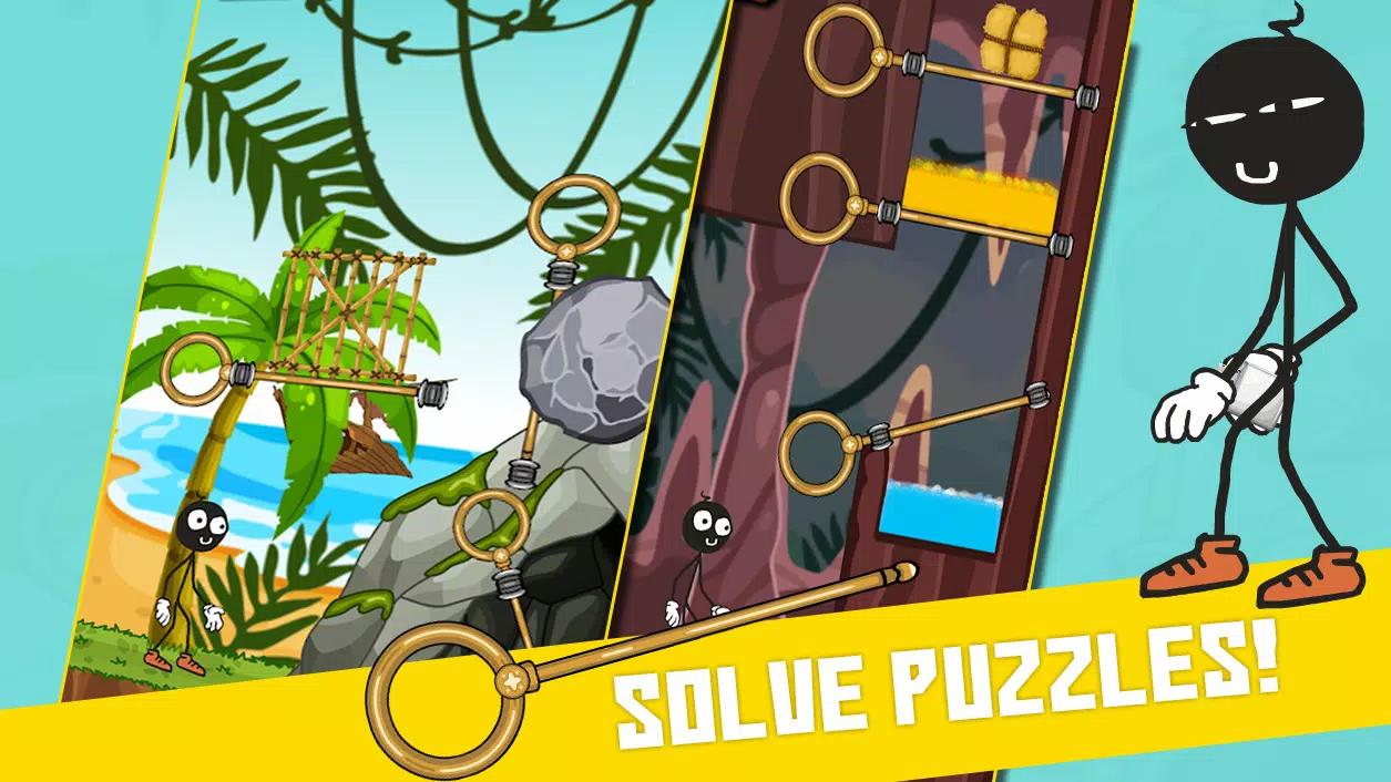 Stickman Escape Game 1.0 APK Download - Android Adventure Games