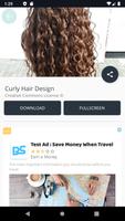 Curly Hair Design syot layar 2