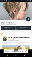 Short Hair Styles اسکرین شاٹ 2