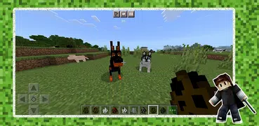 Dog Mod for Minecraft PE