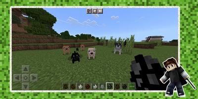 Dog Mod for Minecraft PE تصوير الشاشة 1