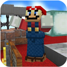 Super Mario run Minecraft ไอคอน