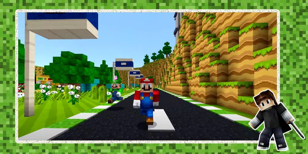 Minecraft Super Mario - Jogue Minecraft Super Mario Jogo Online