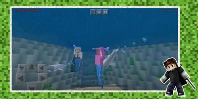 Mermaid Minecraft Mod تصوير الشاشة 2