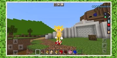 Super Sonic Mod Minecraft capture d'écran 2
