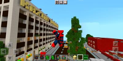 Mod Spider-man Minecraft ポスター