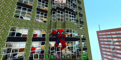 Mod Spider-man Minecraft スクリーンショット 1