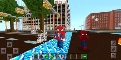 Mod Spider-man Minecraft تصوير الشاشة 2