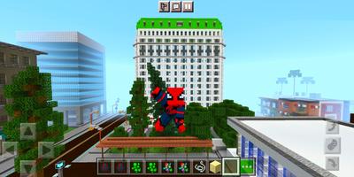 Mod Spider-man Minecraft تصوير الشاشة 3