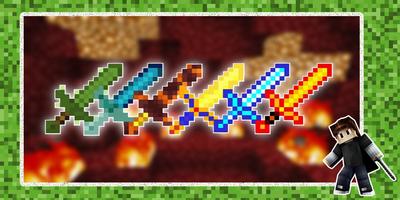 Sword Mod for Minecraft الملصق