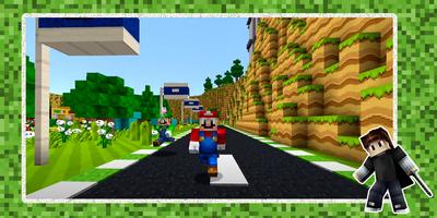 Mod Super Mario for Minecraft ポスター