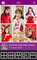 Christmas Photo Editor - Stickers & Collage Maker постер