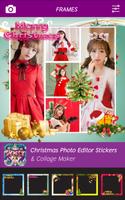 Christmas Photo Editor - Stickers & Collage Maker скриншот 1