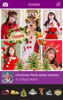 Christmas Photo Editor - Stickers & Collage Maker 截圖 2