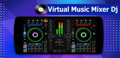 Virtual DJ Mix song Player MP3 الملصق