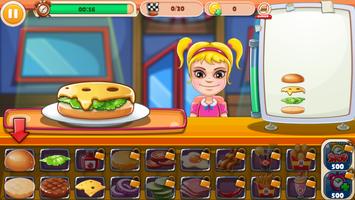 Fun Burger Chef Cartaz