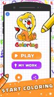 Animals coloring Book : painting kids 海報