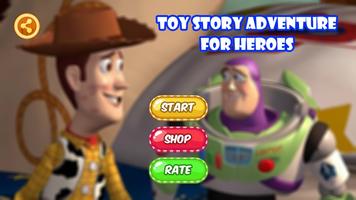 Poster Super toy  Game story Run