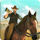 Pistoleiro Cowboy Selvagem ícone