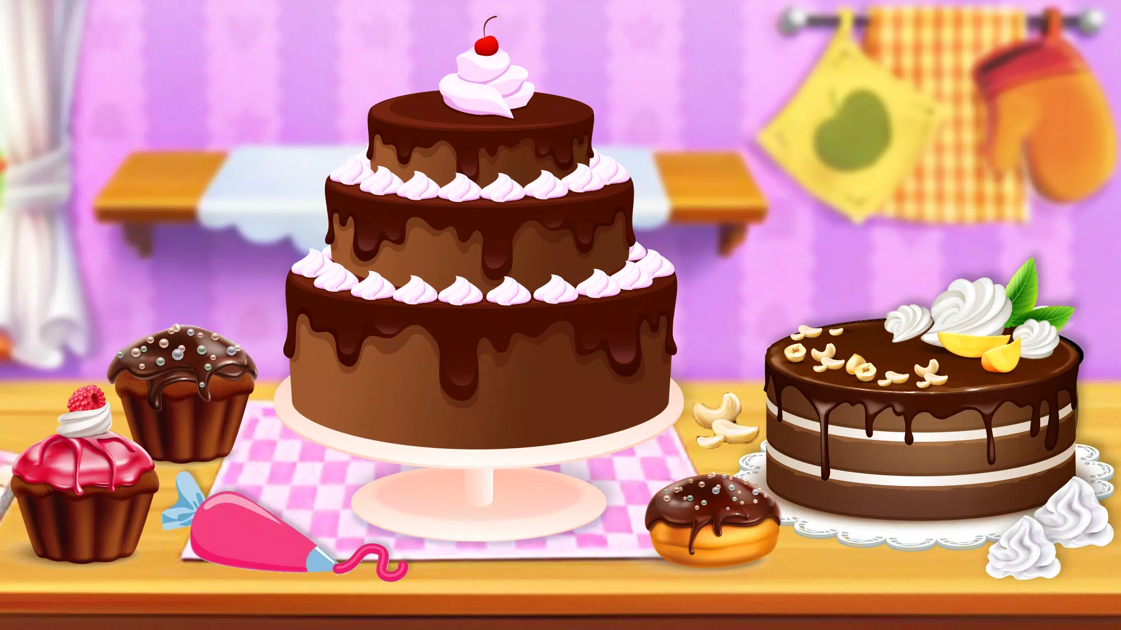 Download do aplicativo fábrica de bolo de aniversário jogos de