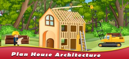 trò chơi xây nhà trong rừng ảnh chụp màn hình 3