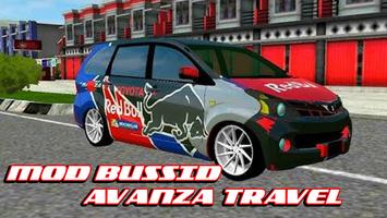 Mod Bussid Mobil Avanza Travel captura de pantalla 1