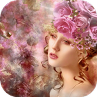 Fantasy Face. Wallpapers أيقونة