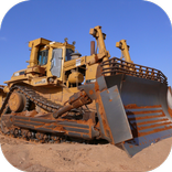 Bulldozer. Smart Wallpaper
