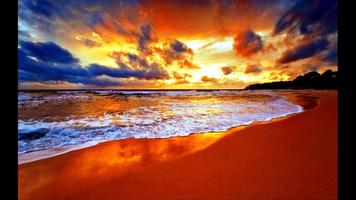 Sunset. Nature Wallpapers ポスター